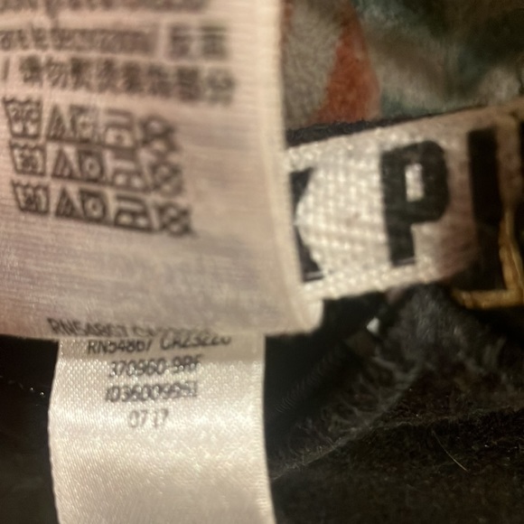 🔥VS Pink **RARE** gold bling full-zip hoodie sweatshirt jacket sz XS EUC - Picture 15 of 17